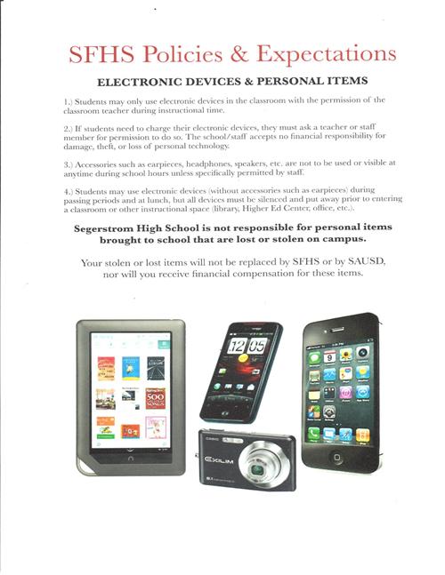 Electronics Policy 